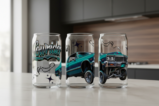 Green Lowrider - UVDTF Wrap for cups/hard surfaces sticker