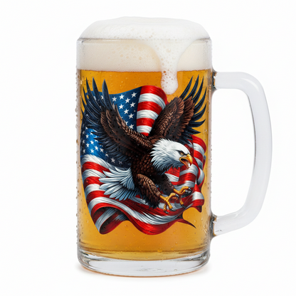 Patriotic Eagle #5 - UVDTF Decal for cups/hard surfaces sticker