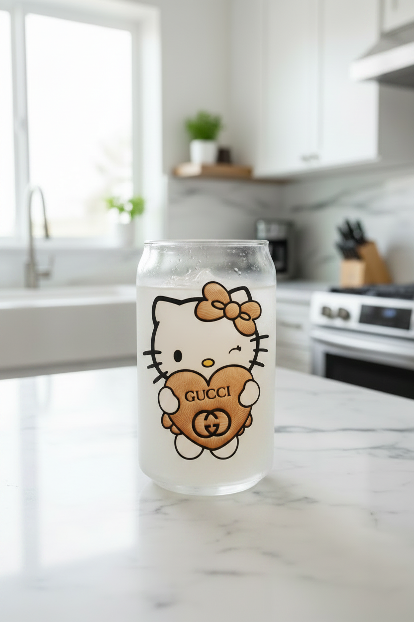 HK Gucci - UVDTF Decal for cups/hard surfaces sticker