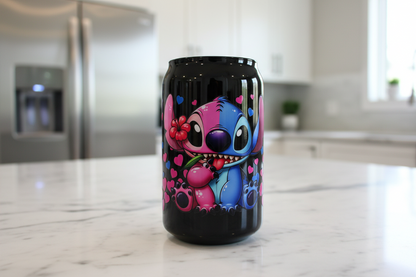 Half Stitch Half Angel - UVDTF Wrap for cups/hard surfaces sticker