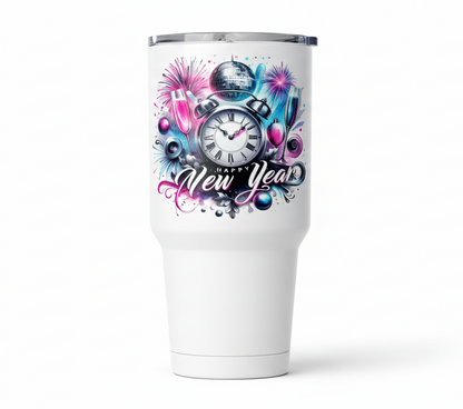 Happy New Year #1 - UVDTF Wrap for cups/hard surfaces sticker