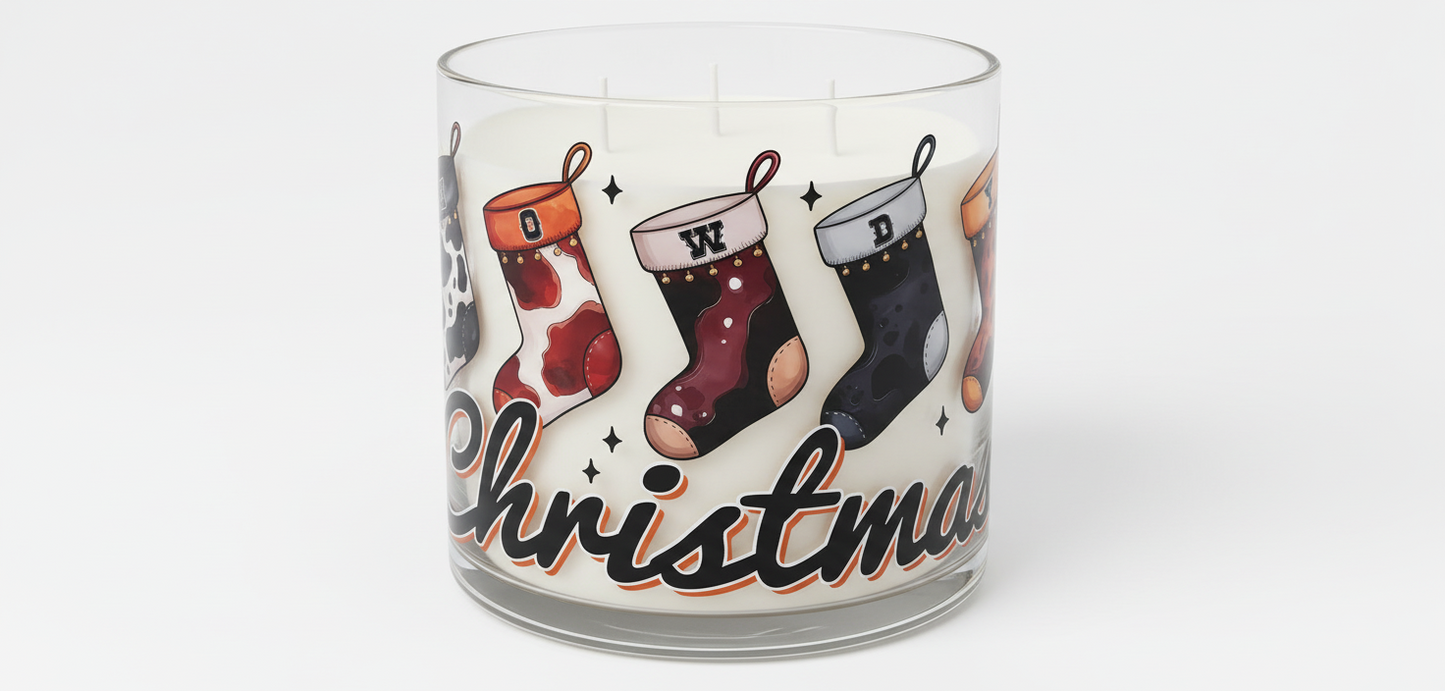 Howdy Stockings - UVDTF Wrap for cups/hard surfaces sticker