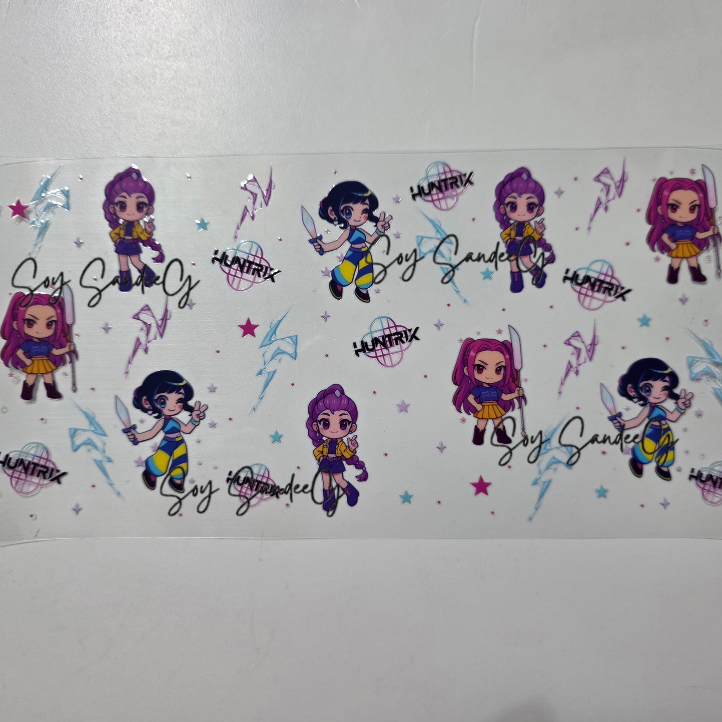 Huntrix Minis - UVDTF Wrap for cups/hard surfaces sticker