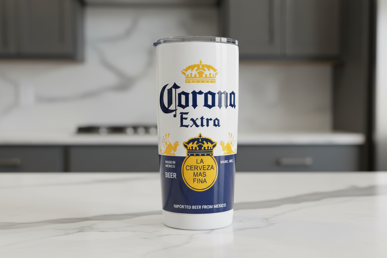 Corona - UVDTF Wrap for cups/hard surfaces sticker