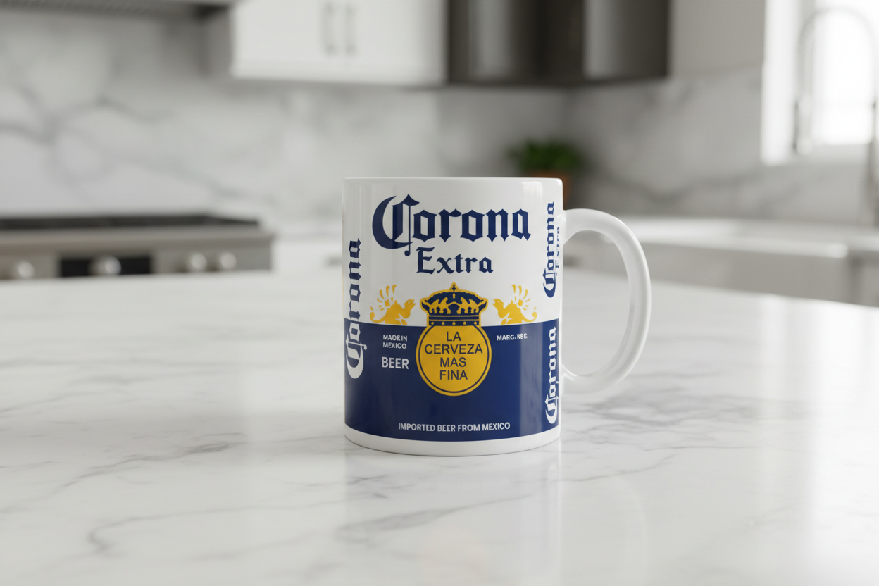 Corona - UVDTF Wrap for cups/hard surfaces sticker