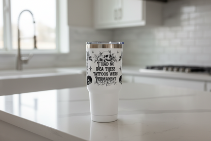 I had no Idea these Tattoos were Permanent - UVDTF Wrap for cups/hard surfaces sticker