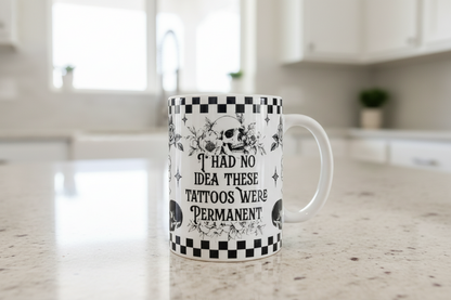 I had no Idea these Tattoos were Permanent - UVDTF Wrap for cups/hard surfaces sticker