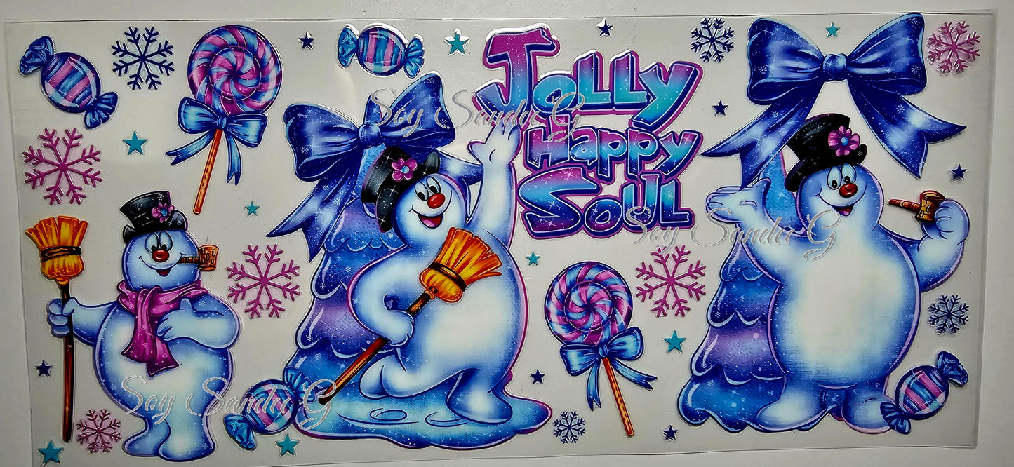 Envoltura UVDTF helada