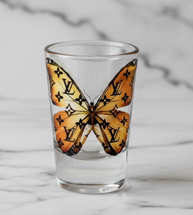 Designer & More Shotglass Designs - UVDTF Decal sticker