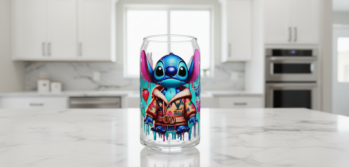 LV Stitch - UVDTF Wrap for cups/hard surfaces sticker