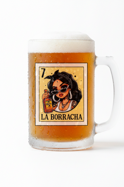 La Borracha (The Drunk) - UVDTF Wrap for cups/hard surfaces sticker