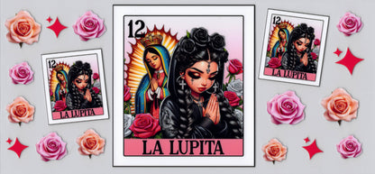 La Lupita (Prayer) - UVDTF Wrap for cups/hard surfaces sticker