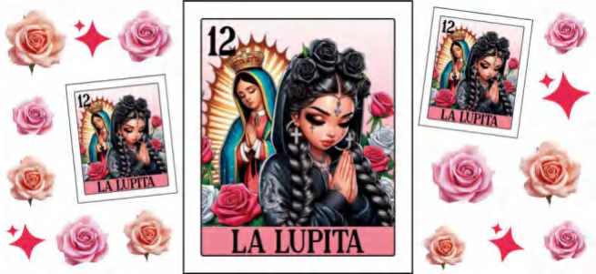 La Lupita (Prayer) - UVDTF Wrap