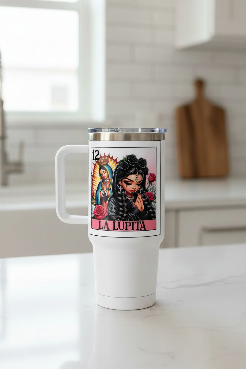 La Lupita (Prayer) - UVDTF Wrap for cups/hard surfaces sticker