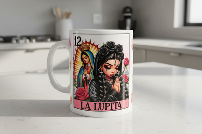 La Lupita (Prayer) - UVDTF Wrap for cups/hard surfaces sticker