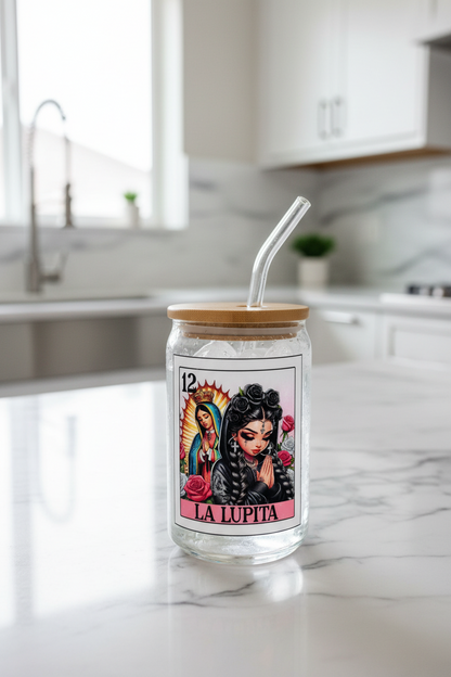 La Lupita (Prayer) - UVDTF Wrap for cups/hard surfaces sticker