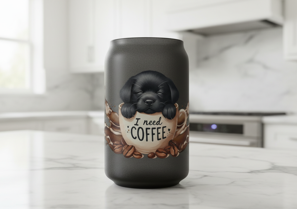 Lab in a Mug - UVDTF Wrap for cups/hard surfaces sticker