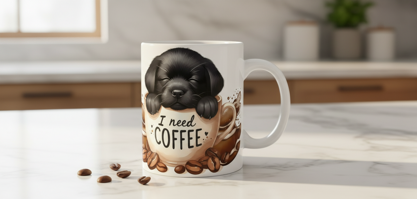 Lab in a Mug - UVDTF Wrap for cups/hard surfaces sticker