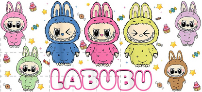 Labubus -  UVDTF wrap for cups/hard surfaces sticker
