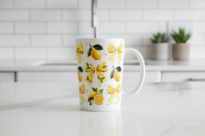 Lemons & Bows - UVDTF Wrap for cups/hard surfaces sticker