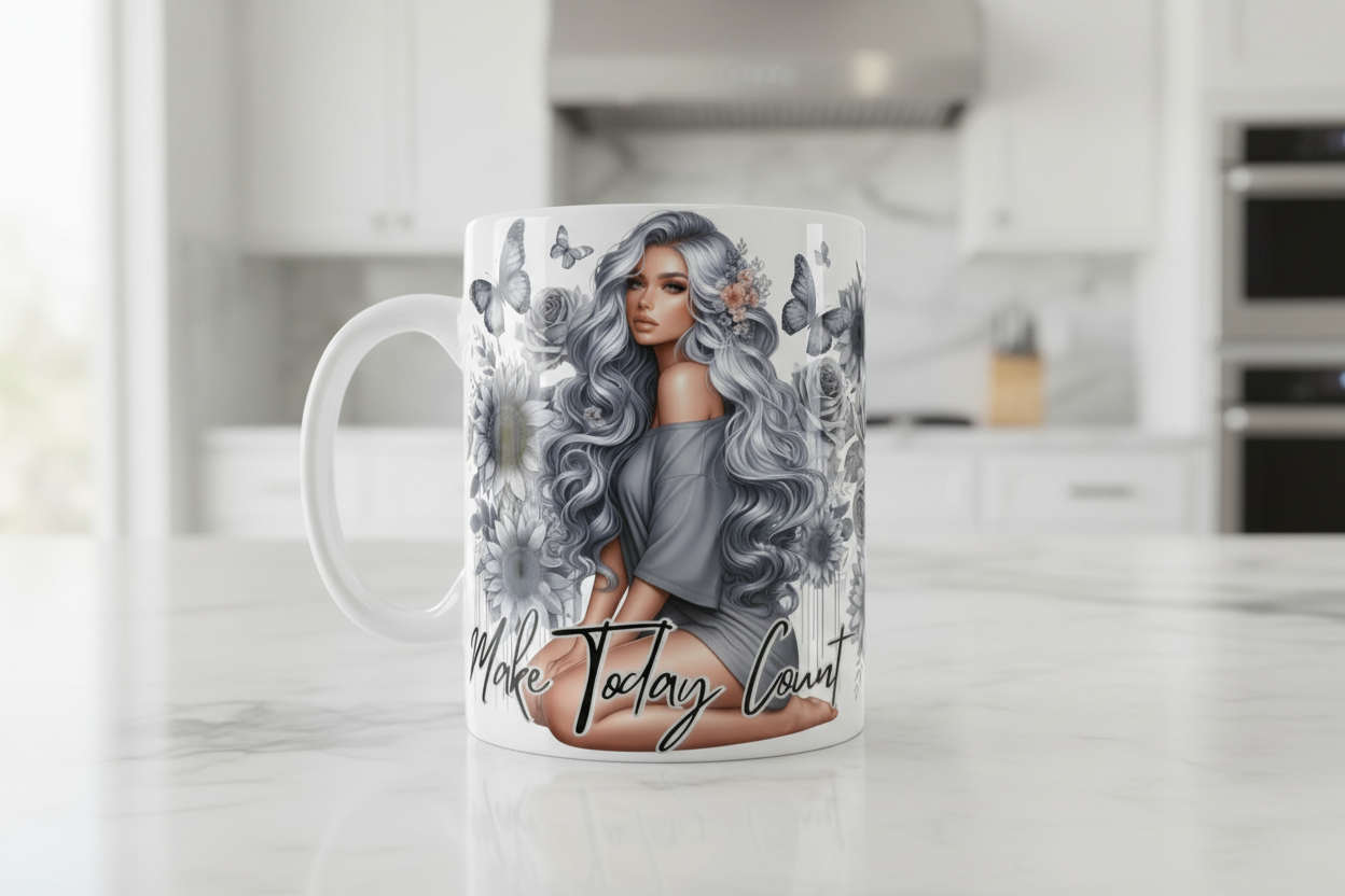 Make Today Count - UVDTF Wrap for cups/hard surfaces sticker