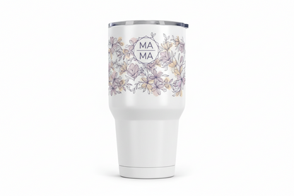 Mama Purple & Yellow - UVDTF Wrap for cups/hard surfaces sticker