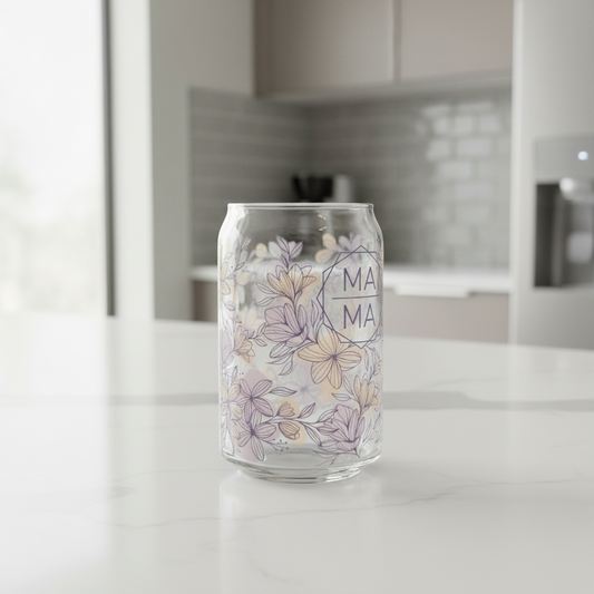 Mama Purple & Yellow - UVDTF Wrap for cups/hard surfaces sticker