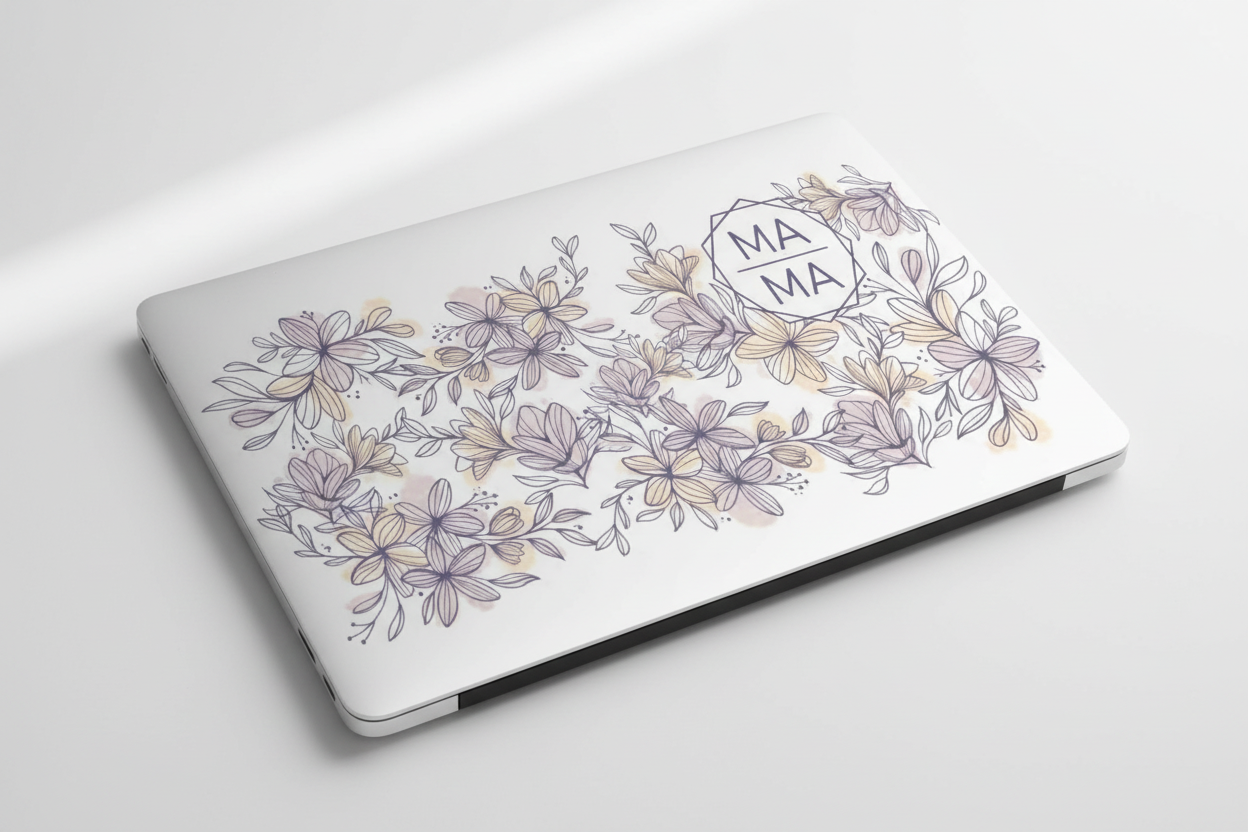 Mama Purple & Yellow - UVDTF Wrap for cups/hard surfaces sticker