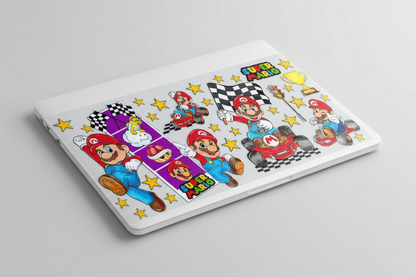 Mario - UVDTF wrap for cups/hard surfaces sticker