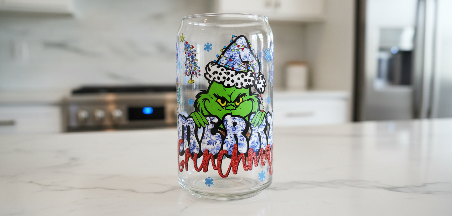 Envoltura UVDTF Feliz Grinchmas