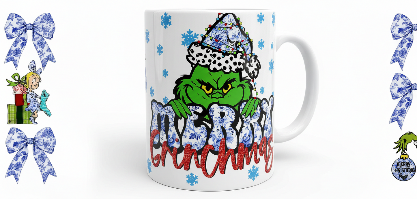 Envoltura UVDTF Feliz Grinchmas