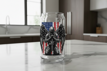 Military Angel - UVDTF Decal for cups/hard surfaces sticker