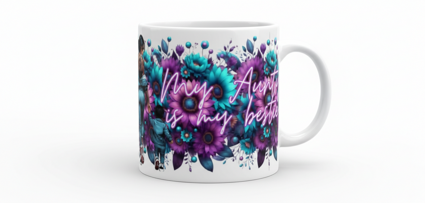 My Aunty is... - UVDTF Wrap for cups/hard surfaces sticker