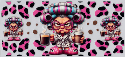 Nonna Rollers - UVDTF Wrap for cups/hard surfaces sticker