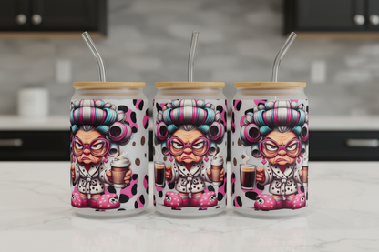 Nonna Rollers - UVDTF Wrap for cups/hard surfaces sticker