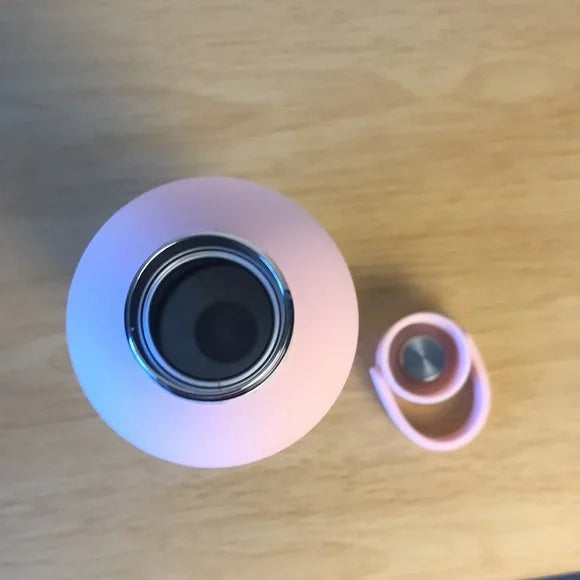 Light Pink Stainless Steel Water Bottle - You Can Add any Design