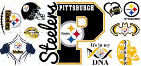 Football - UVDTF Wraps for cups/hard surfaces sticker