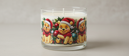 Luces de Pooh y sus amigos con envoltura UVDTF