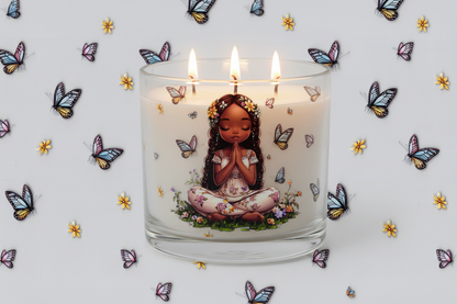 Praying Cutie #2 - UVDTF Wrap for cups/hard surfaces sticker