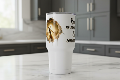 Recuerda No Caminas Solo Cristo - UVDTF Wrap for cups/hard surfaces sticker