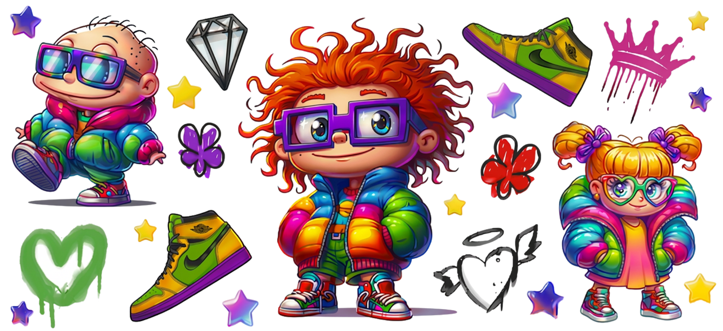 Rugrats - UVDTF Wrap for cups/hard surfaces sticker
