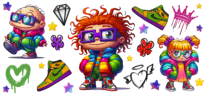 Rugrats - UVDTF Wrap for cups/hard surfaces sticker