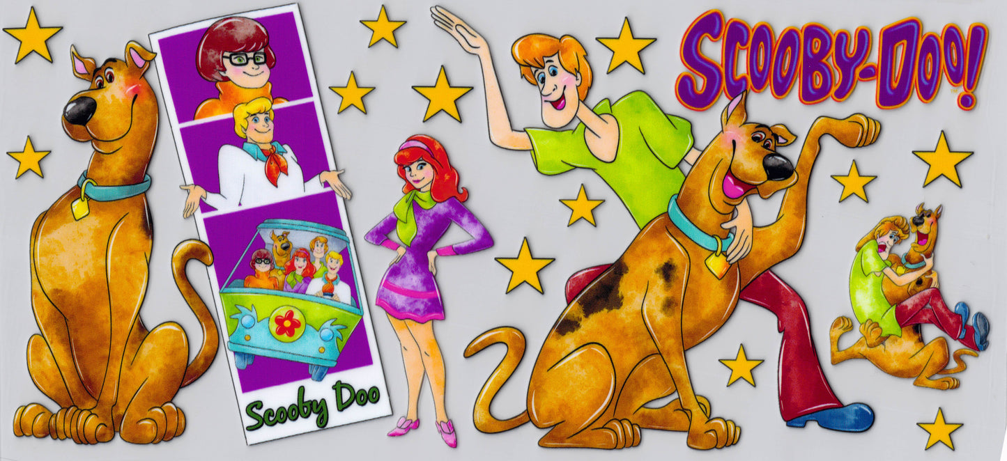 Scooby Doo! - UVDTF Wrap for cups/hard surfaces sticker