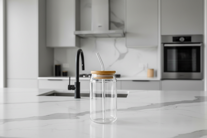 16 oz Glass Cup - No Design