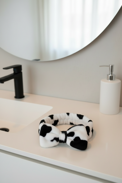 Black & White Spa Headband