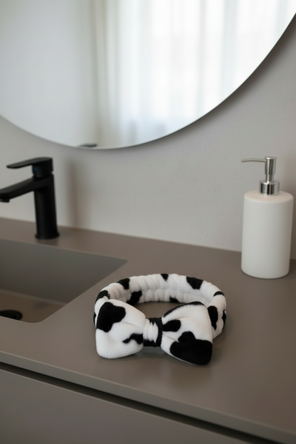 Black & White Spa Headband