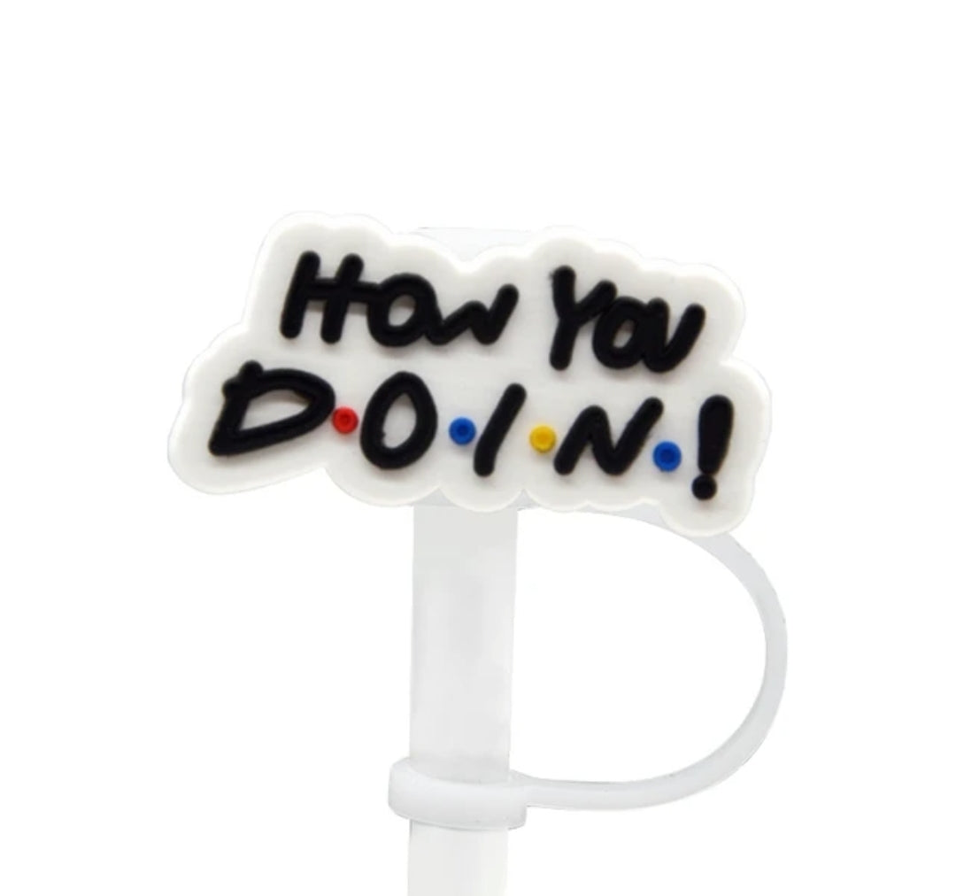 Popular Sayings Straw Topper