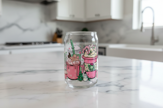 Candy X-mas Cups #1 - UVDTF Wrap for cups/hard surfaces sticker