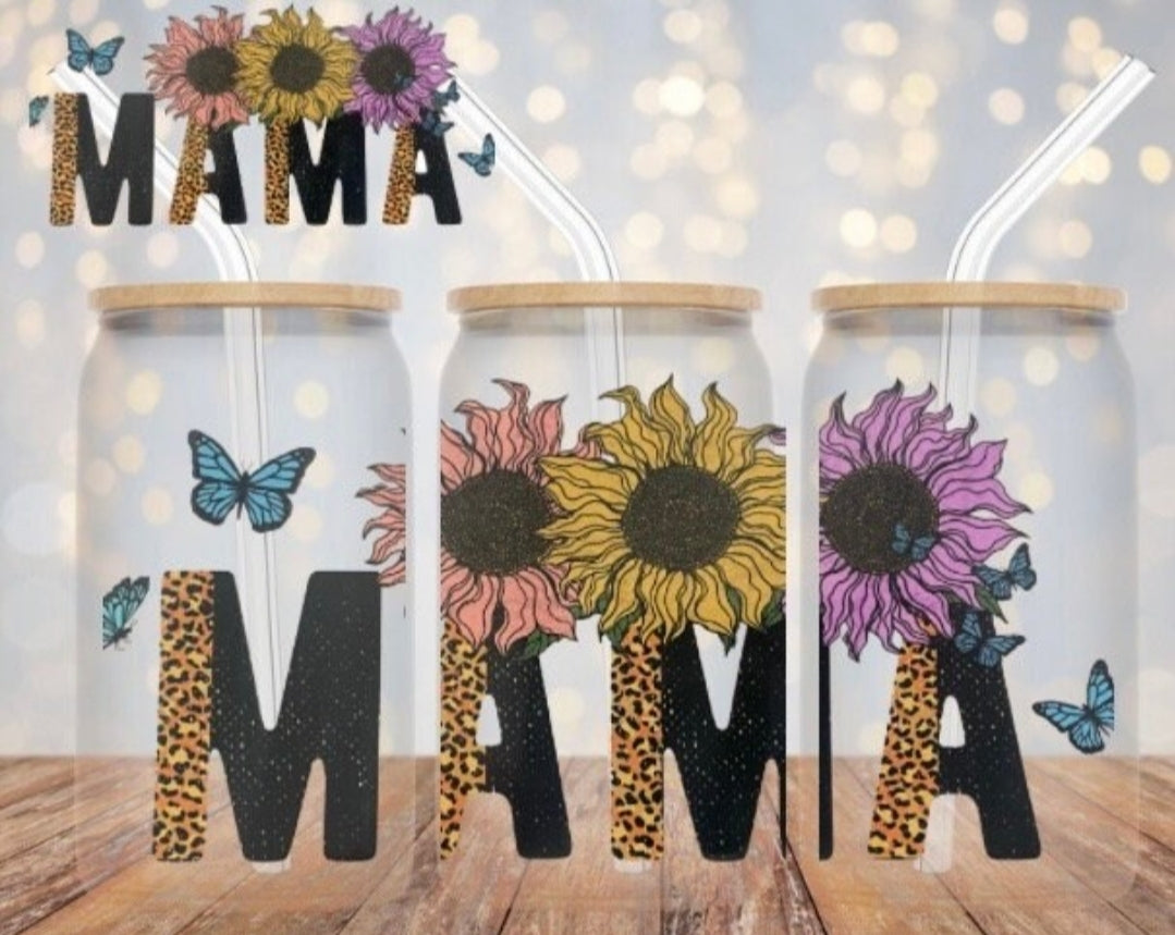 Manta UVDTF de Mama Sunflowers