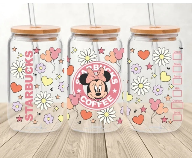 Minnie Starbucks UVDTF wrap